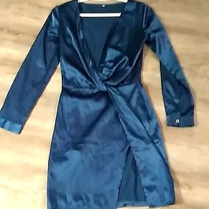 Blue dress